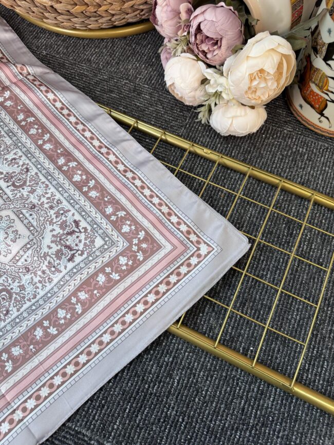 Lavinya  Vual İpek Şal -4031152-Gri