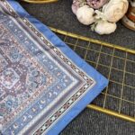 Lavinya  Vual İpek Şal -4031152-Bebe  Mavisi