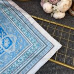 Lavinya  Vual İpek Şal -4031152-Turkuaz