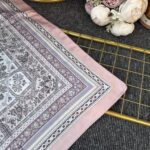 Lavinya  Vual İpek Şal -4031152-Somon