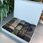Etnik  Desen Pamuk Şal Avantajlı Kutu Set