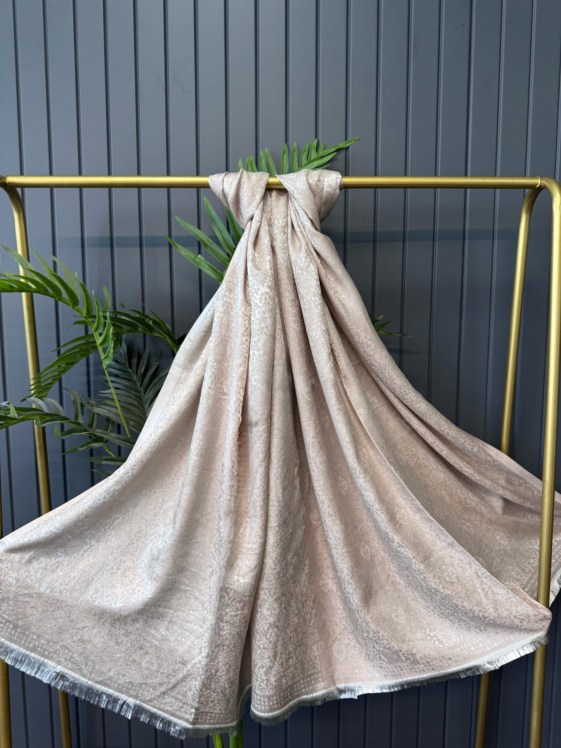 Mihri Etnik Desen Kaşmir Şal -321456-Taş