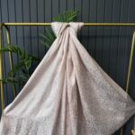 Mihri Etnik Desen Kaşmir Şal -321456-Pudra