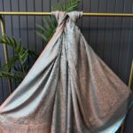 Alin  Etnik Desen Kaşmir Şal -321457-Mint