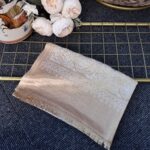 Alin  Etnik Desen Kaşmir Şal -321457-Gold