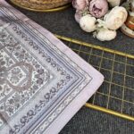 Lavinya  Vual İpek Şal -4031152-Lila