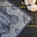 Diamond  Desen Vual İpek Şal-030405-Gümüş