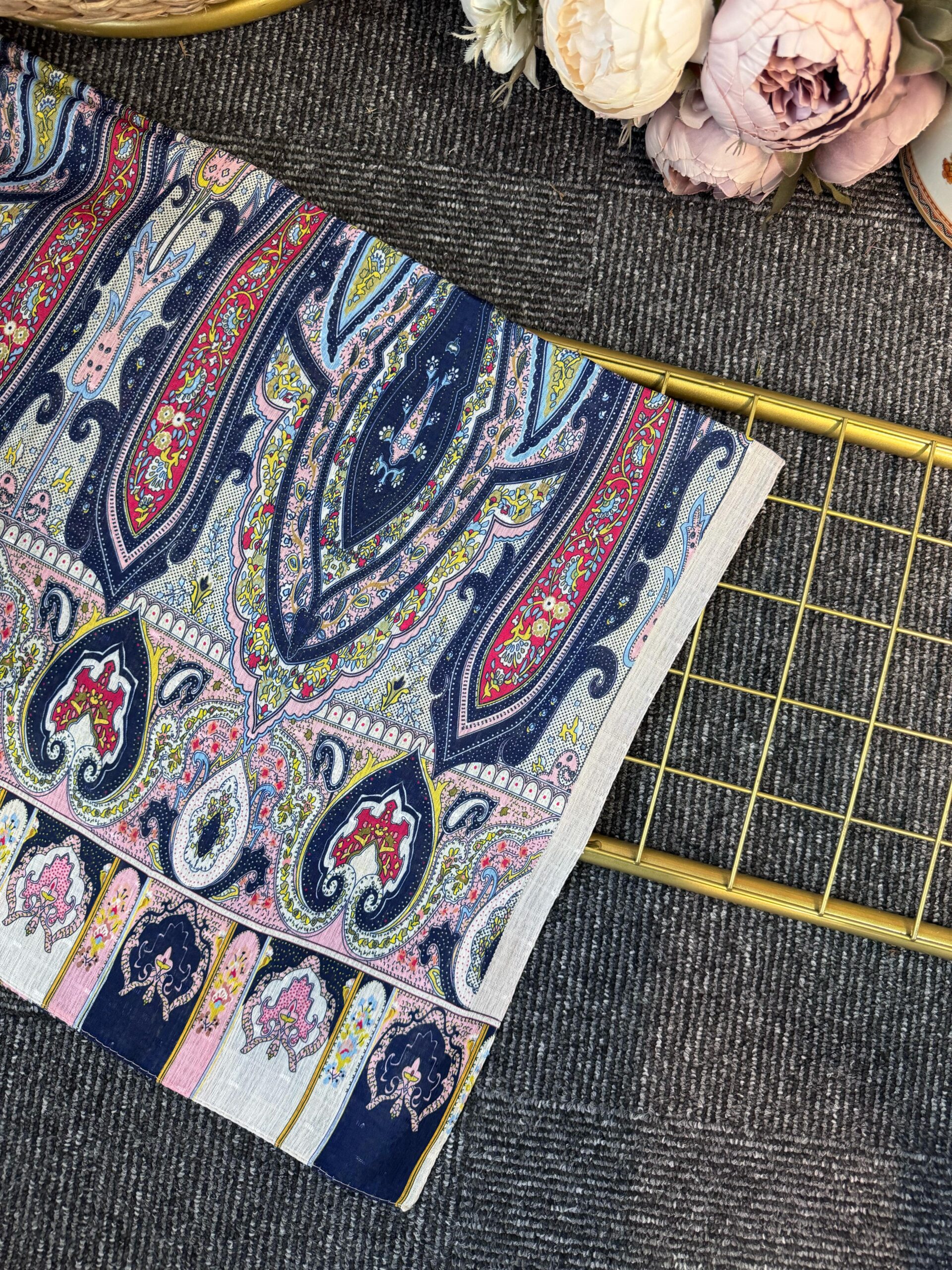 Solina Doğal Pamuk  Şal -465144-Pastel Puff