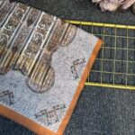 Solea  Desen Pamuk Soft Şal-040506-Oranj