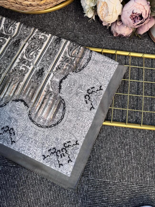 Solea  Desen Pamuk Soft Şal-040506-Çağla