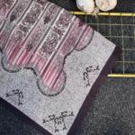 Etnik Floral Desenli Naturel İpek Şal -050607-Kahve