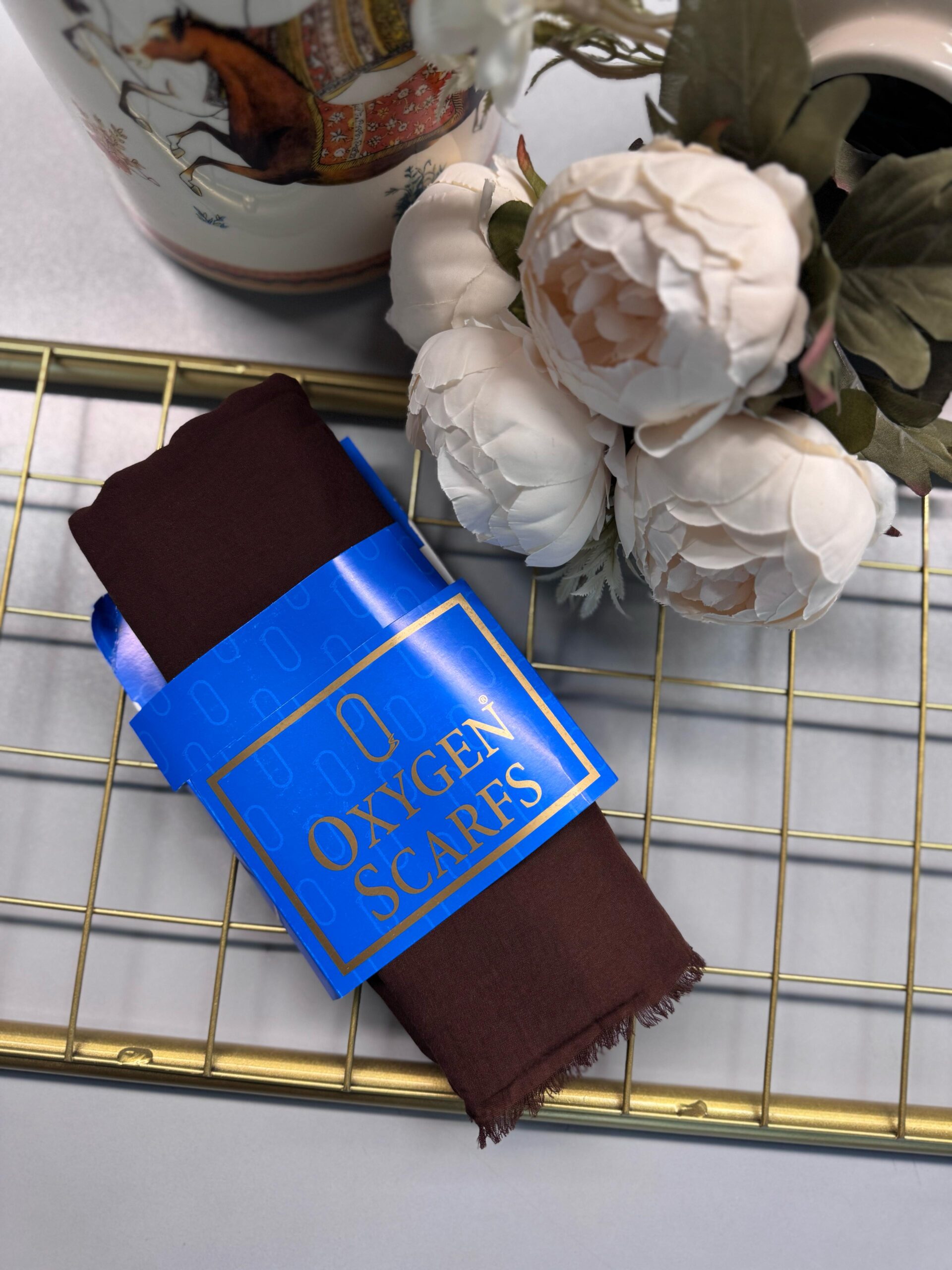 Rami Pamuk Şal 741074 -Acıkahve