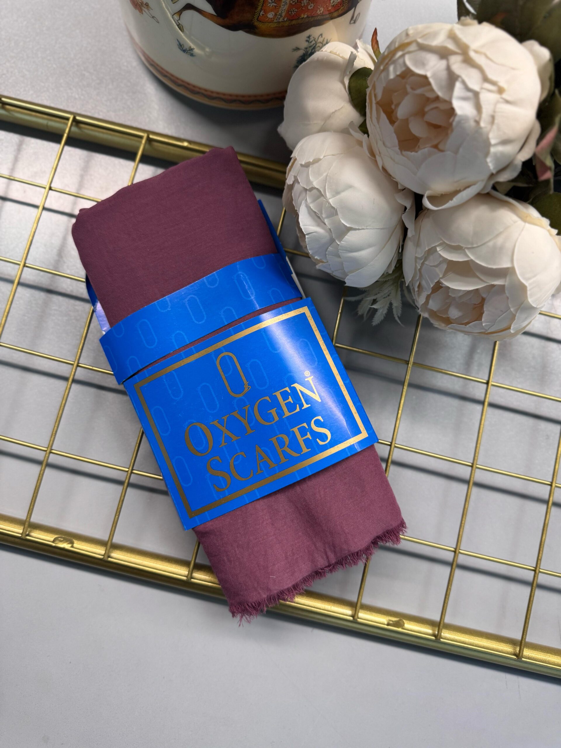 Rami Pamuk Şal 741074 -Gülkurusu