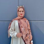 Harem  Desen Pamuk İpek Şal-30000-Kahve Sahrası