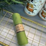 Organic Scarfs Tesettür Penye Şal Hijap Modeli -Zeytin Dalı