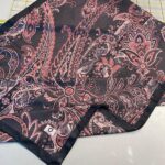 İnci Gecesi Desen Pamuk İpek Şal-10004-PEMBE ŞAKAYIK