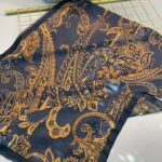 İnci Gecesi Desen Pamuk İpek Şal-10004-ANTRASİT