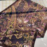 İnci Gecesi Desen Pamuk İpek Şal-10004-ERGUVAN