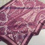 SAHRA DESEN PAMUK İPEK ŞAL-10005-GÜL KURUSU