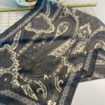 SAHRA DESEN PAMUK İPEK ŞAL-10005-HAKİ