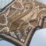 SAHRA DESEN PAMUK İPEK ŞAL-10005-KAHVE