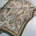 SAHRA DESEN PAMUK İPEK ŞAL-10005-YAĞ YEŞİLİ