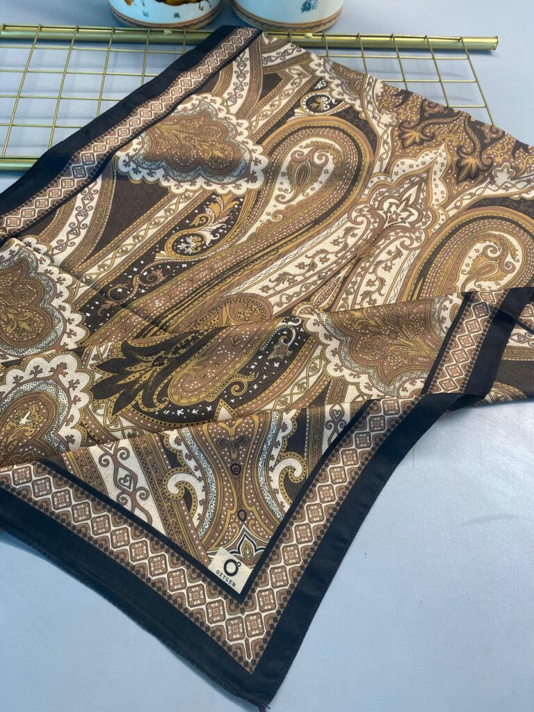 SAHRA DESEN PAMUK İPEK ŞAL-10005-TÜTSÜ YEŞİLİ