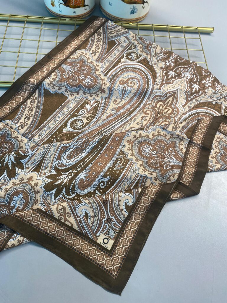 SAHRA DESEN PAMUK İPEK ŞAL-10005-KARAMEL