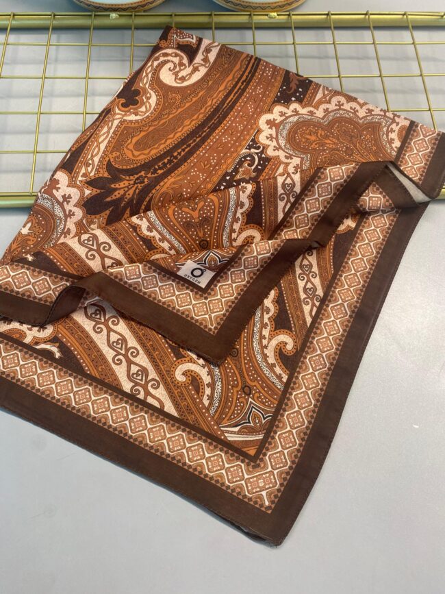 SAHRA DESEN PAMUK İPEK ŞAL-10005-ŞEFTALİ