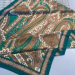 SAHRA DESEN PAMUK İPEK ŞAL-10005-BENETTON