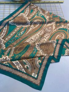 SAHRA DESEN PAMUK İPEK ŞAL-10005-BENETTON