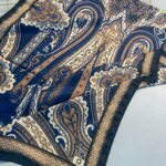 SAHRA DESEN PAMUK İPEK ŞAL-10005-PASTEL MAVİ