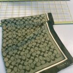 COACH DESEN PAMUK İPEK ŞAL-10006-HAKİ