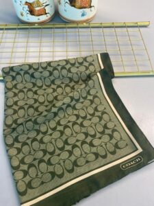 COACH DESEN PAMUK İPEK ŞAL-10006-HAKİ