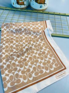 COACH DESEN PAMUK İPEK ŞAL-10006-KARAMEL