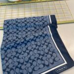 COACH DESEN PAMUK İPEK ŞAL-10006-LACİVERT