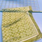 COACH DESEN PAMUK İPEK ŞAL-10006-YAĞ YEŞİLİ