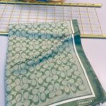 COACH DESEN PAMUK İPEK ŞAL-10006-MİNT