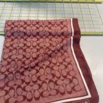 COACH DESEN PAMUK İPEK ŞAL-10006-BORDO