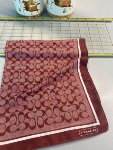 COACH DESEN PAMUK İPEK ŞAL-10006-BORDO