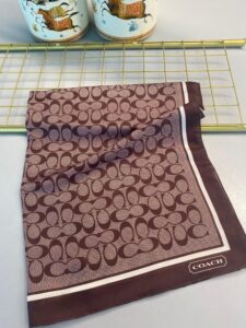 COACH DESEN PAMUK İPEK ŞAL-10006-KAHVERENGİ