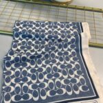 COACH DESEN PAMUK İPEK ŞAL-10006-MAVİ