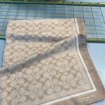 COACH DESEN PAMUK İPEK ŞAL-10006-LATTE