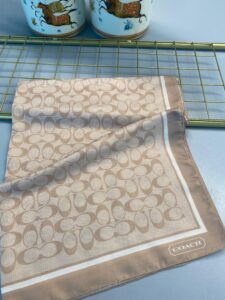 COACH DESEN PAMUK İPEK ŞAL-10006-LATTE