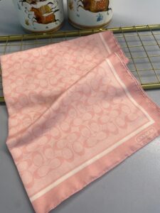 COACH DESEN PAMUK İPEK ŞAL-10006-ŞEKER PEMBE