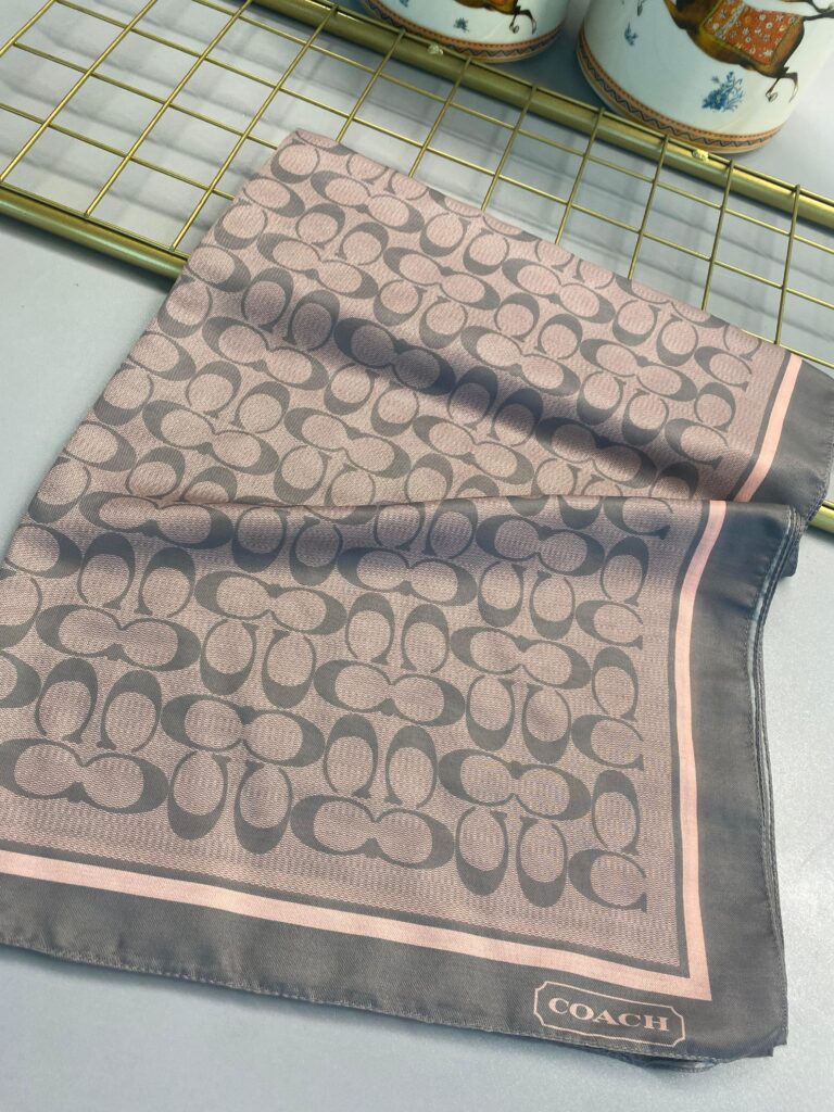 COACH DESEN PAMUK İPEK ŞAL-10006-GRİ