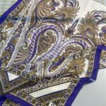 Etro Desen New Pamuk Soft Şal -23012-Leylak