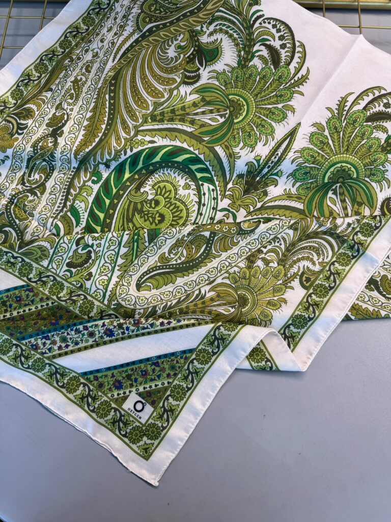 Etro Desen New Pamuk Soft Şal 23012-Yeşil