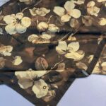 Wild Rose Pamuk ipek Şal-10007-Zeytin yeşili