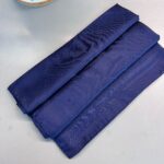 Vakko Desen Pamuk İpeksi Jakar Şal-53354-Gece Mavi